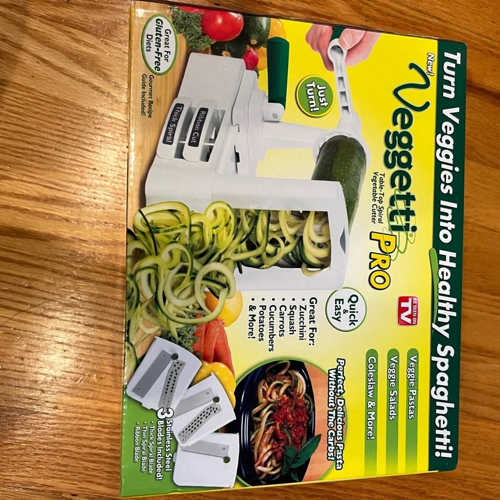 - Veggetti pro chopper spiral vegetables